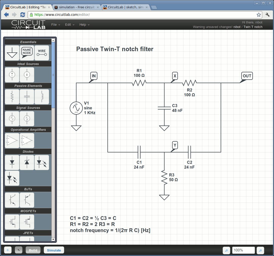 CircuitLab screenshot